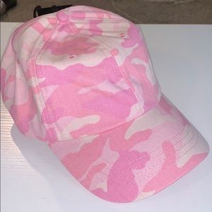 Brand new pink camo hat